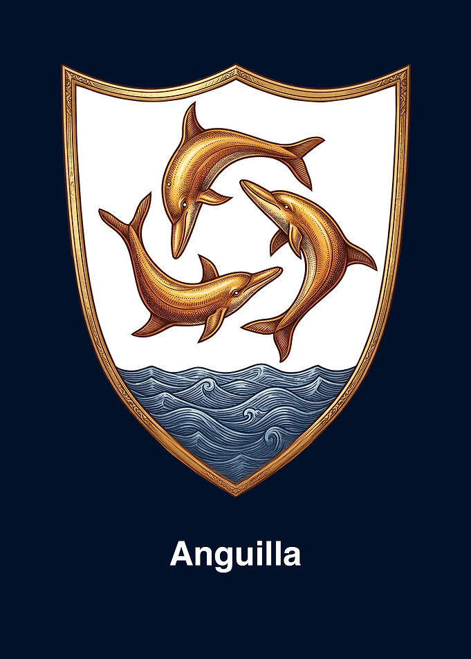 Anguilla Coat of Arms Emblem