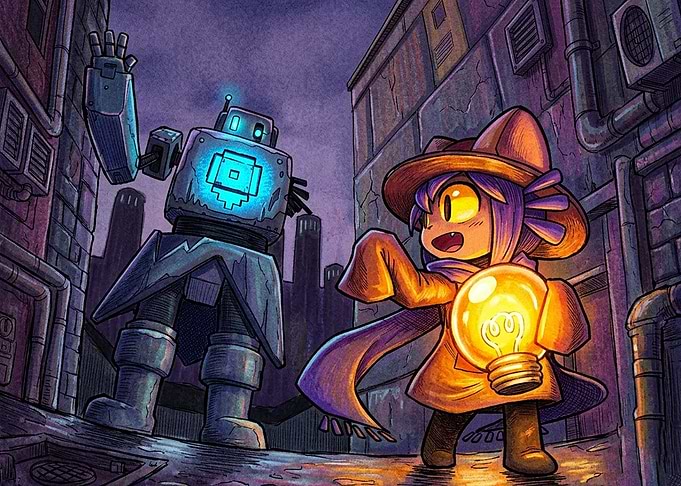 Niko and Prophetbot in Oneshot