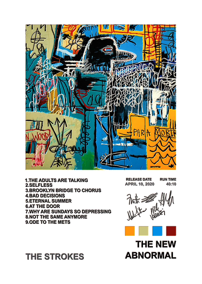 The Strokes The New Abnormal Poster