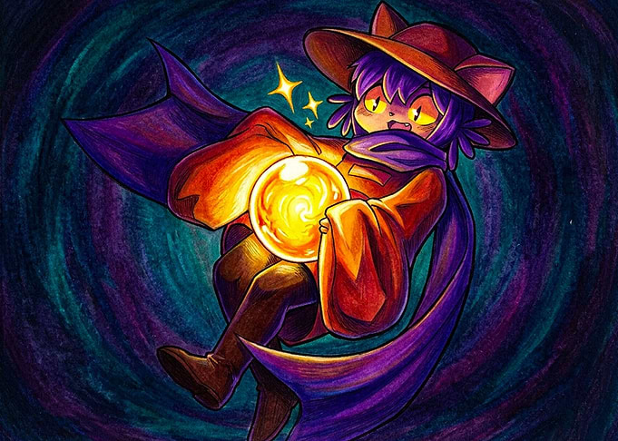 Niko from OneShot holding the sun