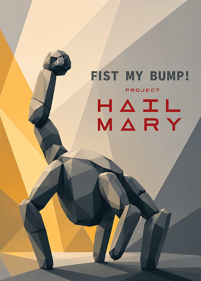 Project Hail Mary Rocky Fist Bump
