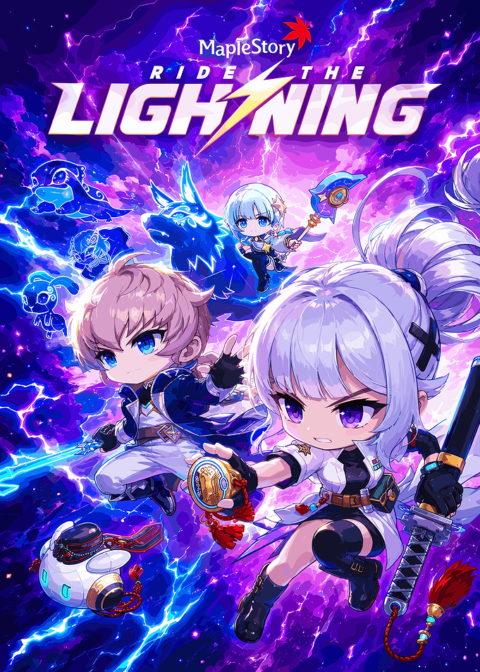 MapleStory Ride the Lightning Poster