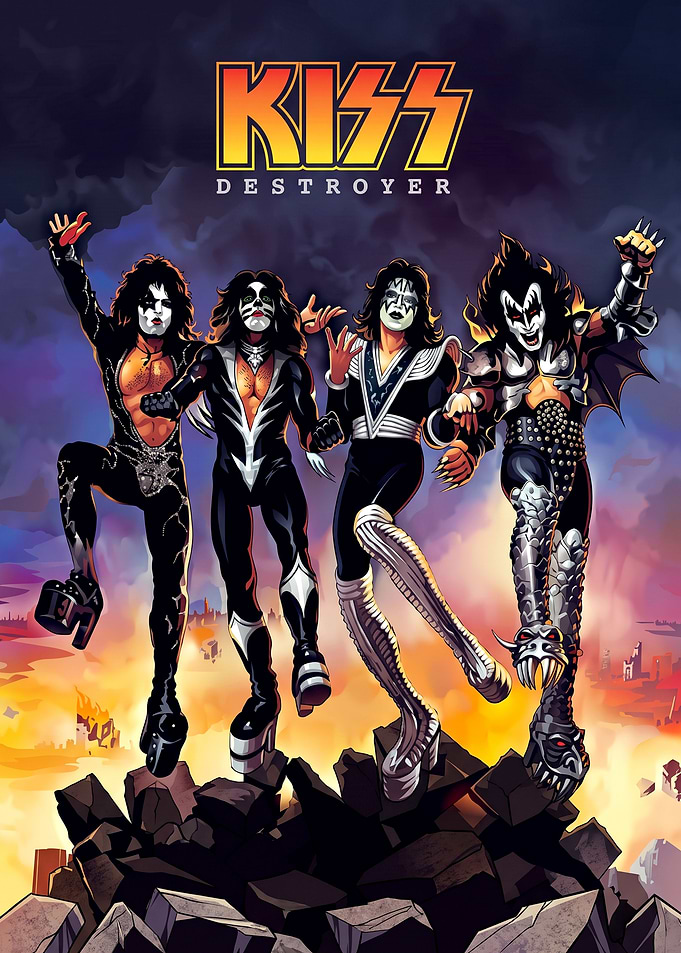 KISS Destroyer Album Cover Art