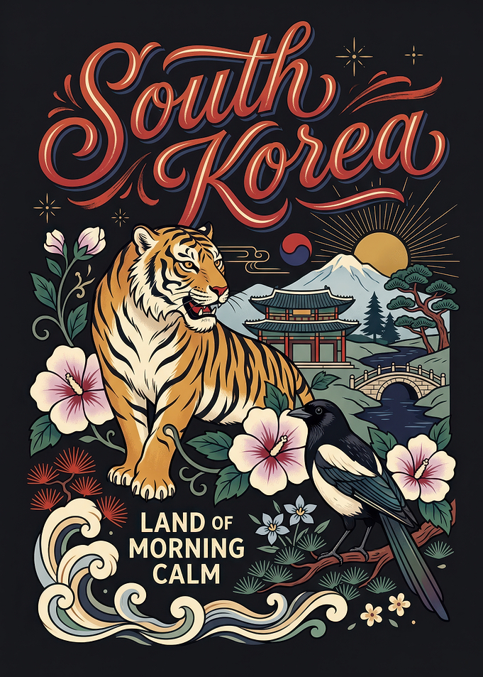 South Korea Land of Morning Calm