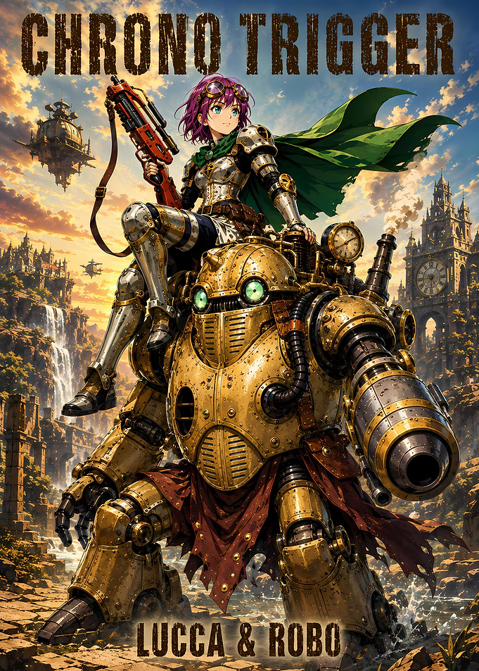 Chrono Trigger Lucca and Robo