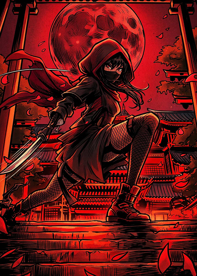 Red Moon Ninja Warrior