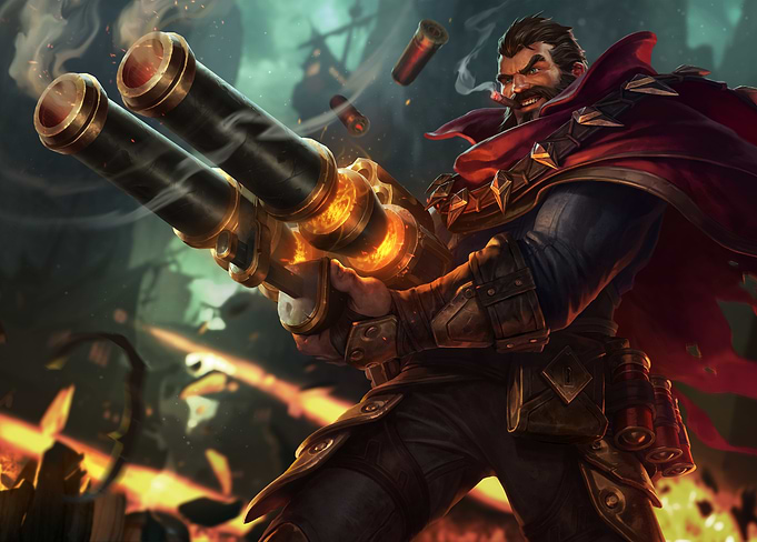 League of Legends - Graves's Twin-Barrel Stand