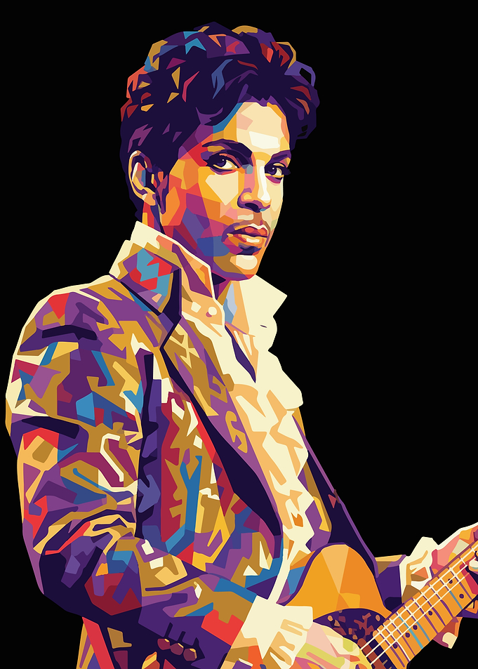 Prince Pop Art Portrait