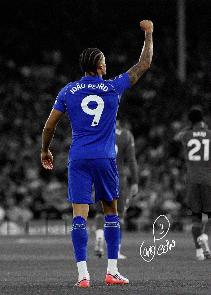 Joao Pedro Football Celebration