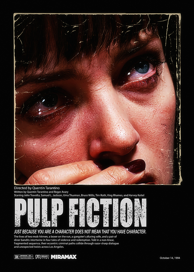 Pulp Fiction Movie Poster