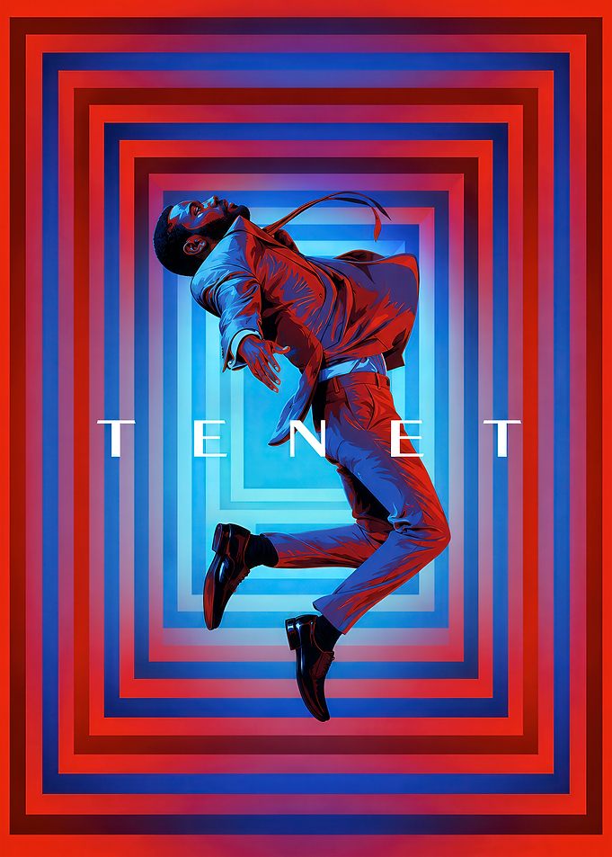 Tenet Movie Poster Art