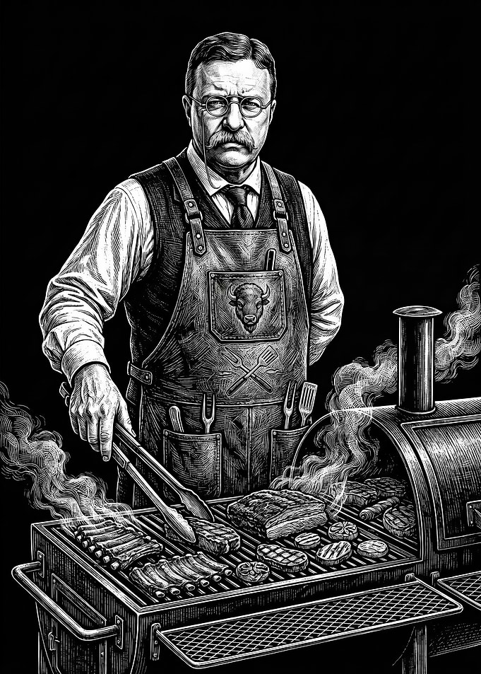 Theodore Roosevelt Grilling Barbecue