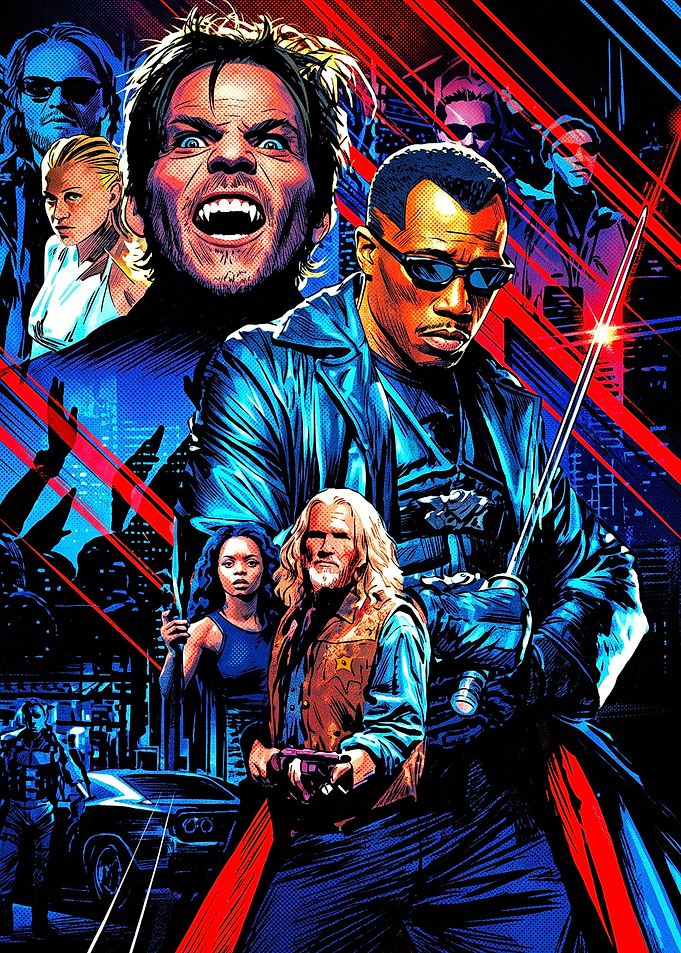 Blade Movie Poster Art
