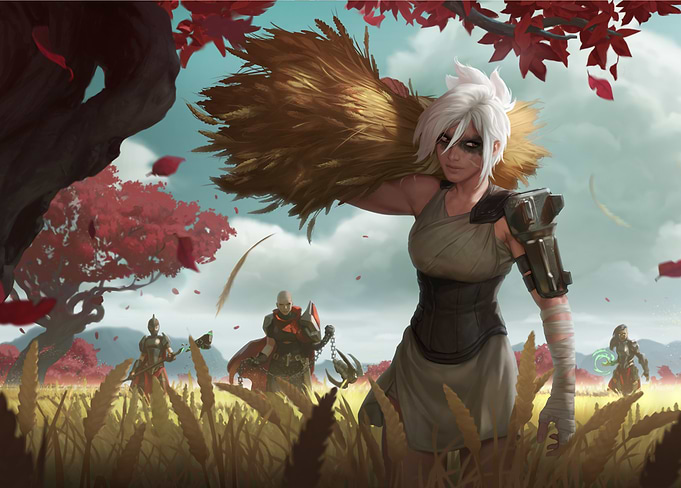 League of Legends - Riven's Peaceful Walk
