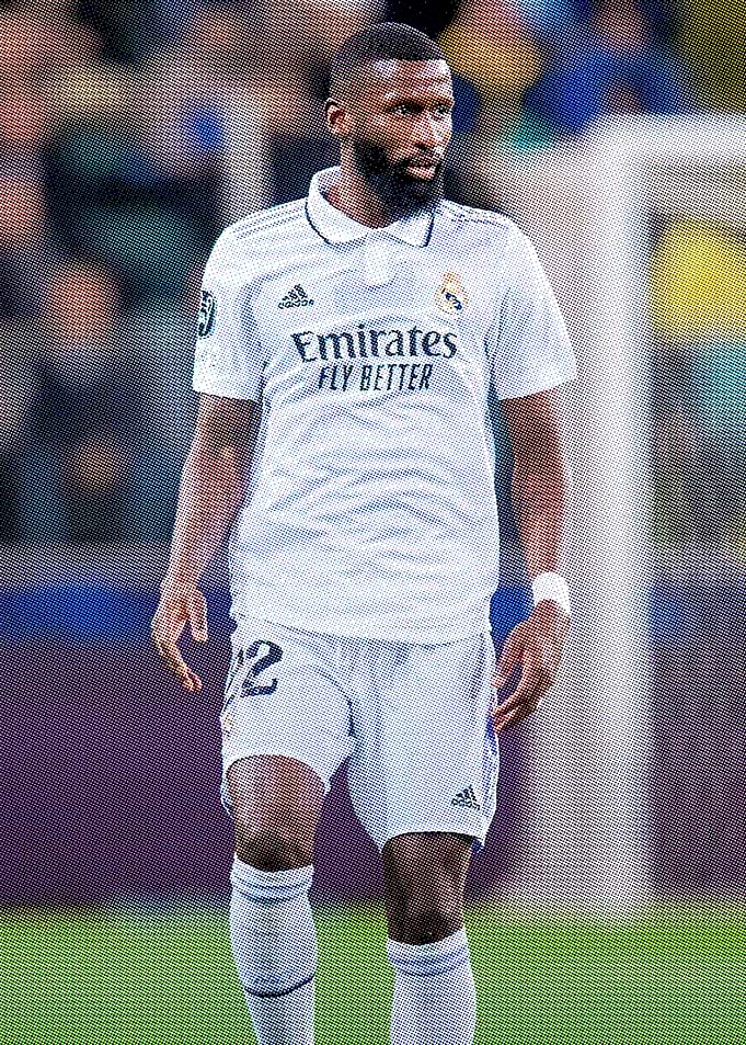 Antonio Rüdiger in Real Madrid Kit