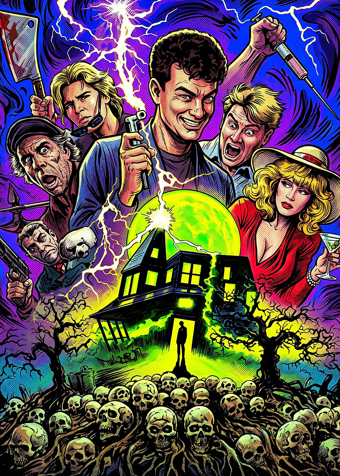 The 'Burbs Movie Poster Art
