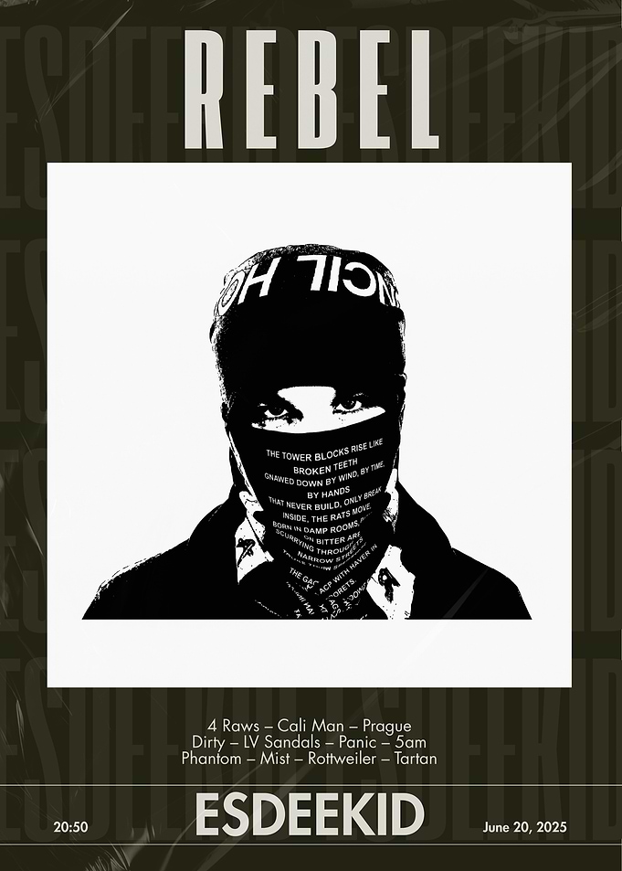Rebel Esdeekid Graphic Poster