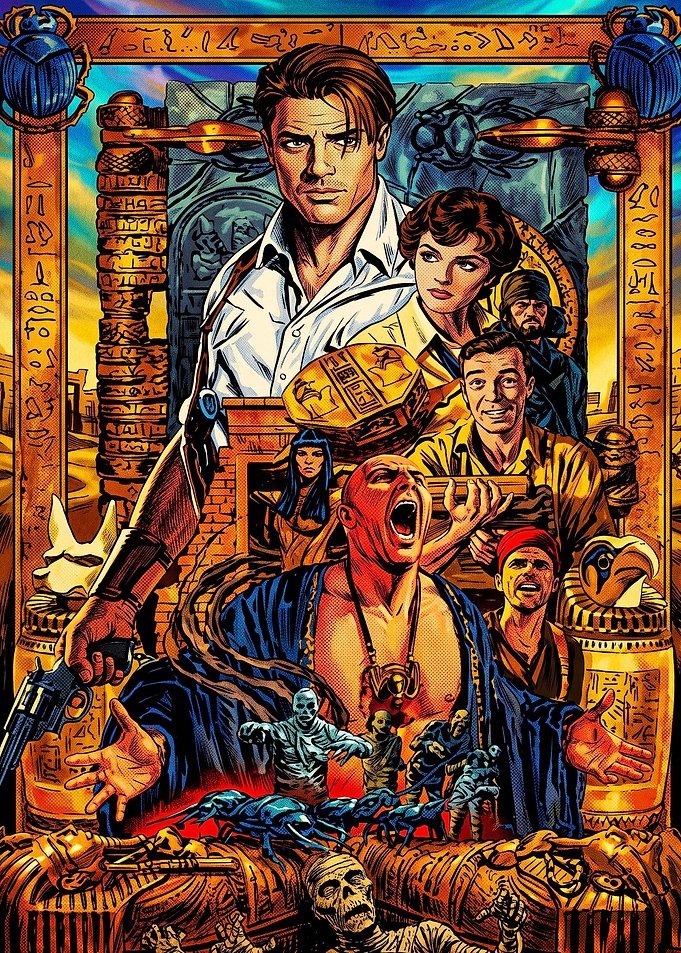 The Mummy Movie Poster Art