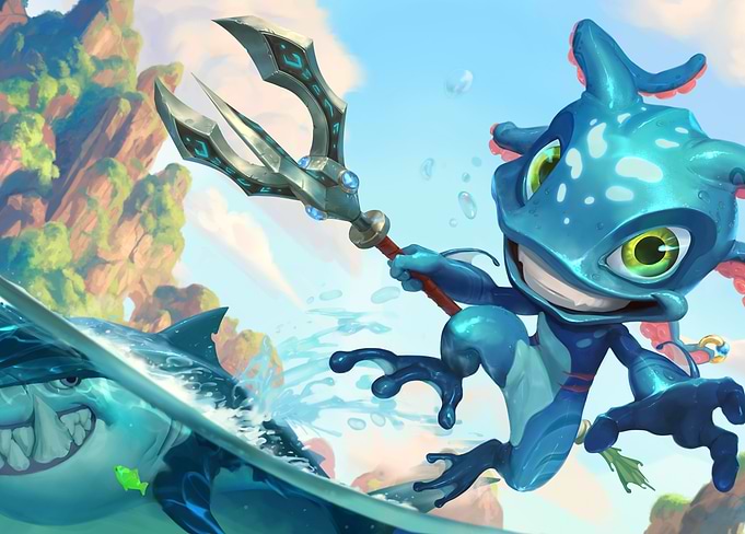 League of Legends - Fizz Soars Above the Waves