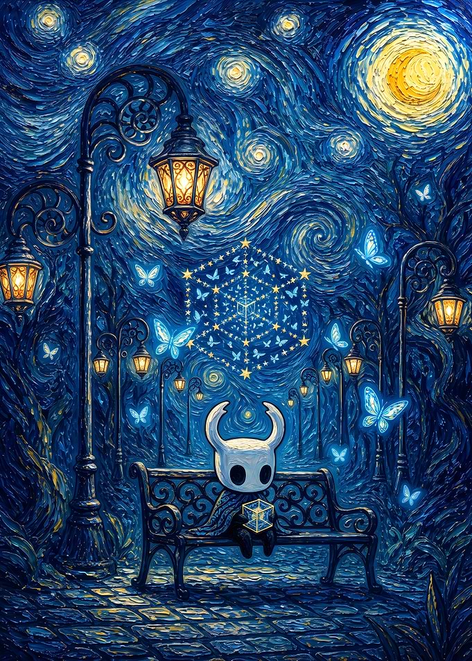 Hollow Knight Starry Night Mashup