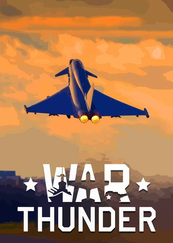 War Thunder Jet Fighter Poster