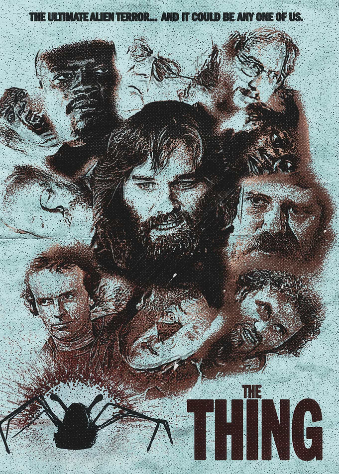 The Thing Movie Poster Art