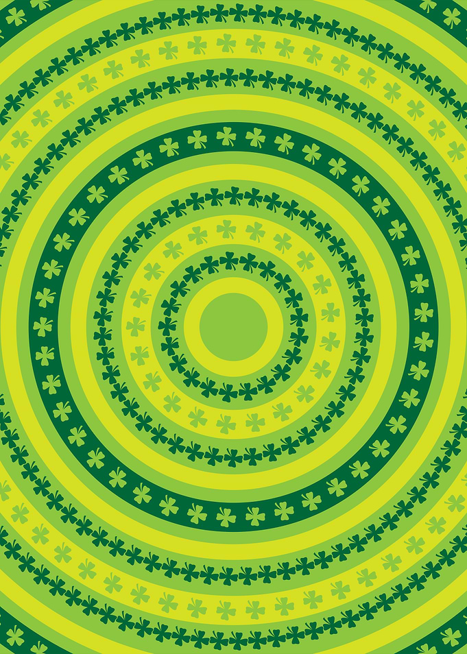 St. Patrick's Day Shamrock Pattern