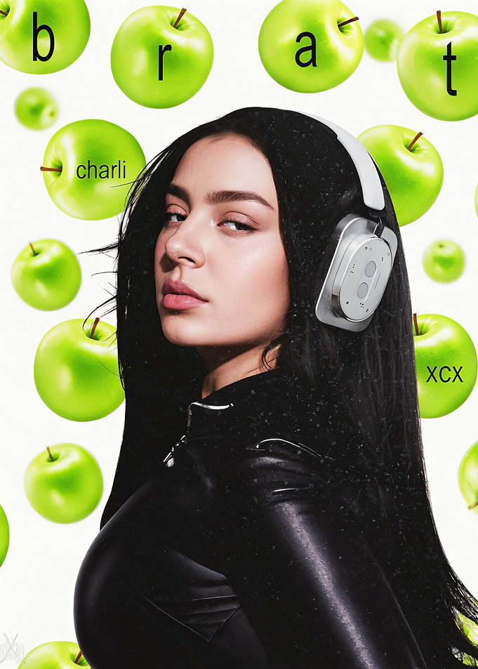 Charli XCX Brat Album Cover Art