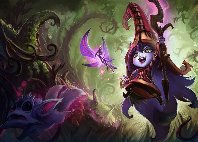League of Legends - Lulu's Violet Glade