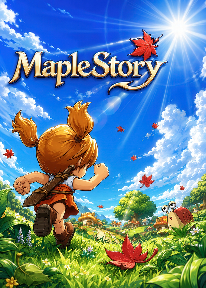 MapleStory Game Promotional Art