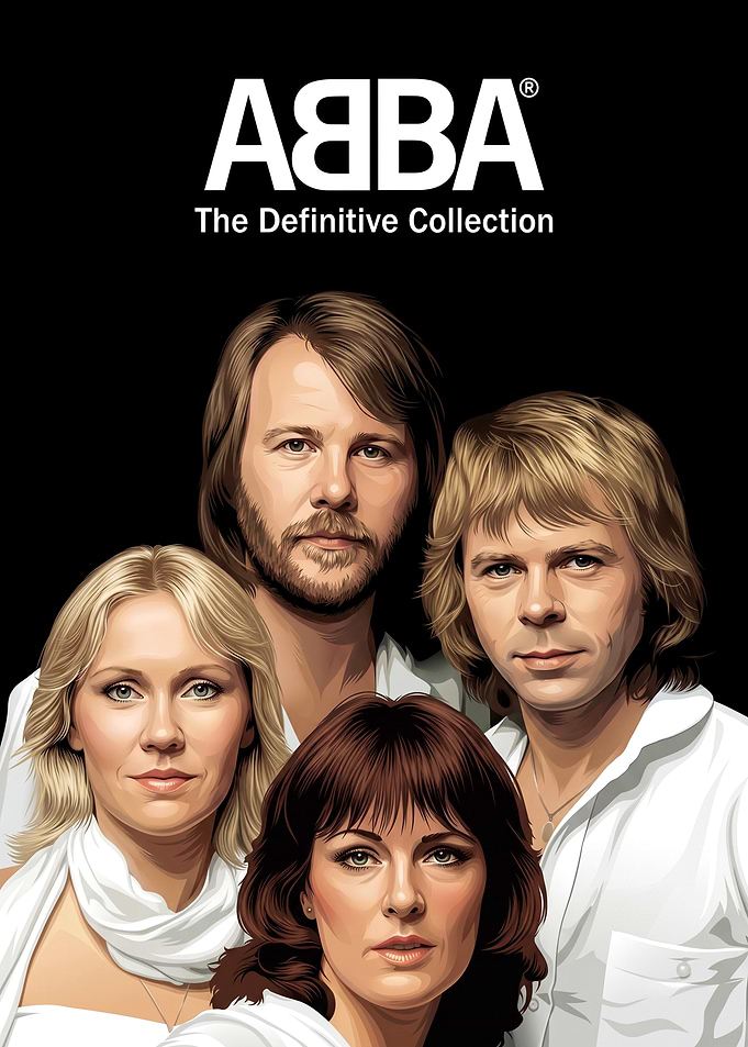 ABBA The Definitive Collection Poster