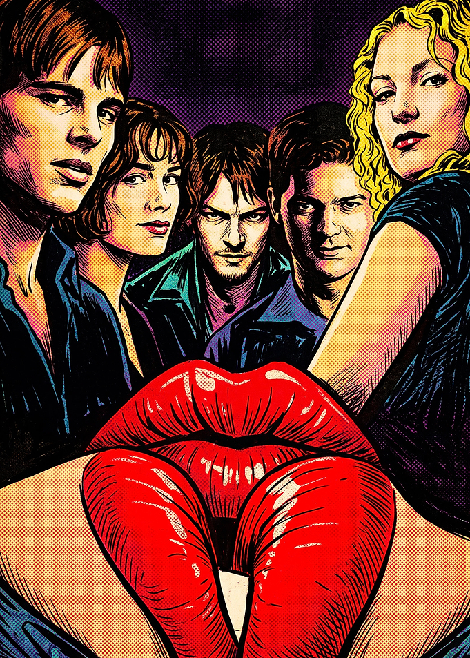 The Boondock Saints Comic Art