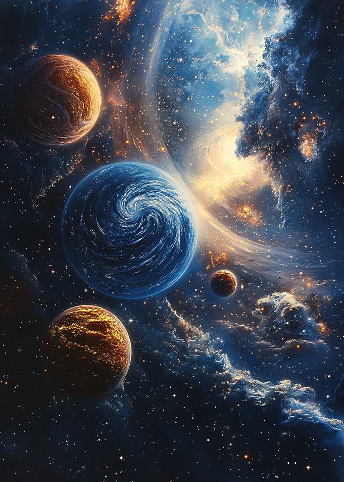 Cosmic Planets in Deep Space