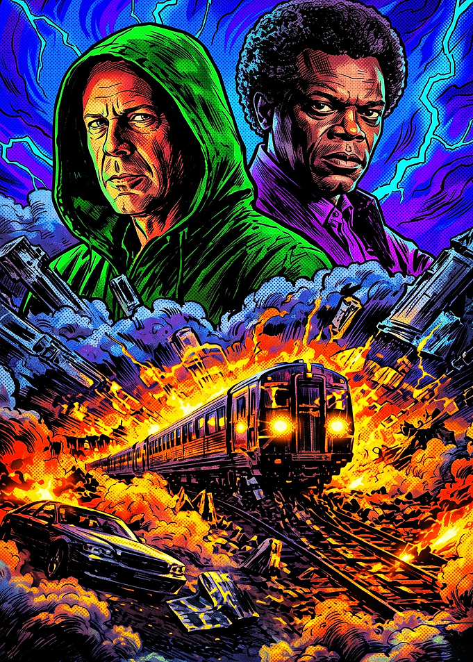 Unbreakable Movie Poster Art