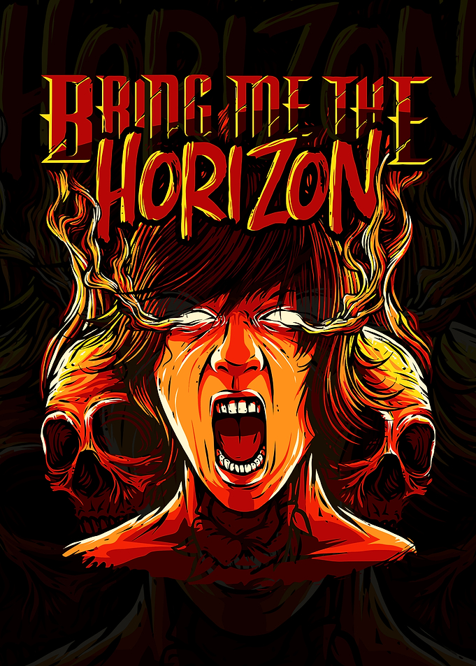 Bring Me The Horizon Band Poster