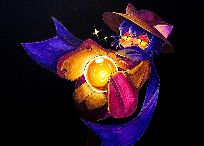 Niko from OneShot holding the sun