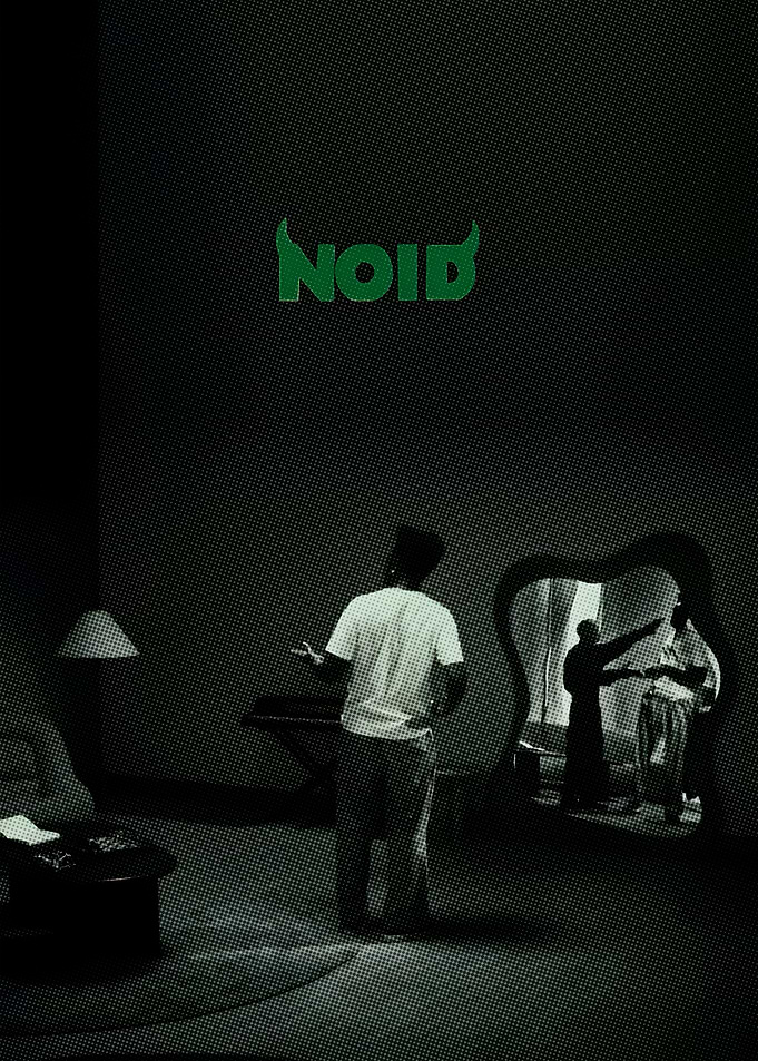 Noid Graphic Poster
