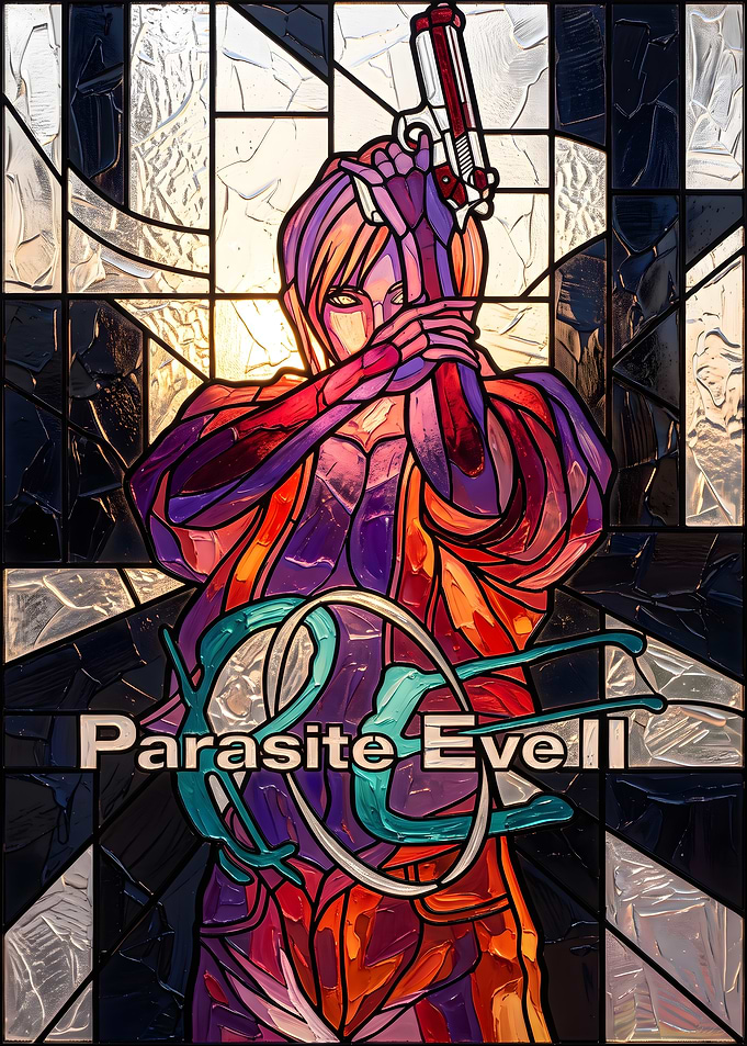 Parasite Eve II Stained Glass Art