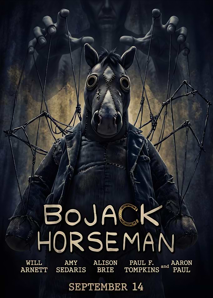 BoJack Horseman Dark Puppet Poster