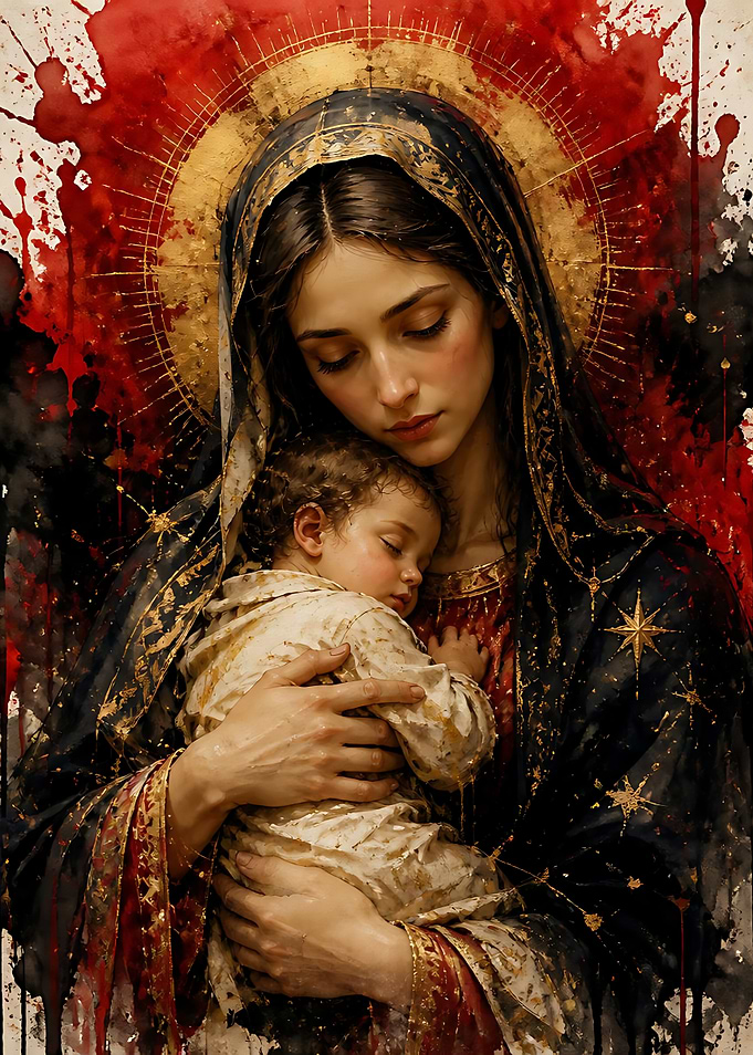 Madonna and Child Religious Art
