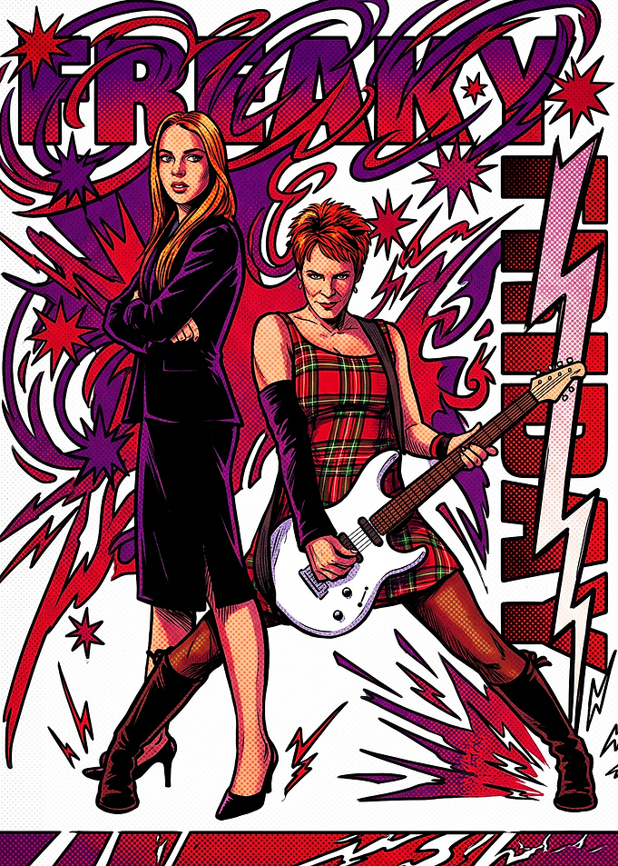 Freaky Friday Movie Poster Art