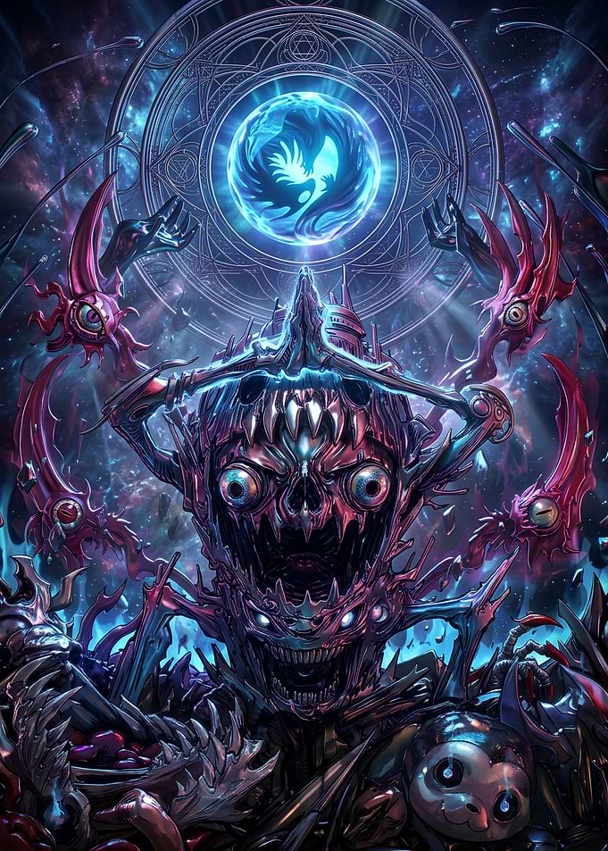 Eldritch Horror Cosmic Entity Illustration