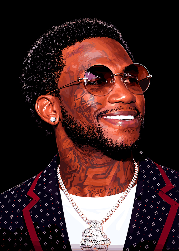 Gucci Mane Digital Portrait