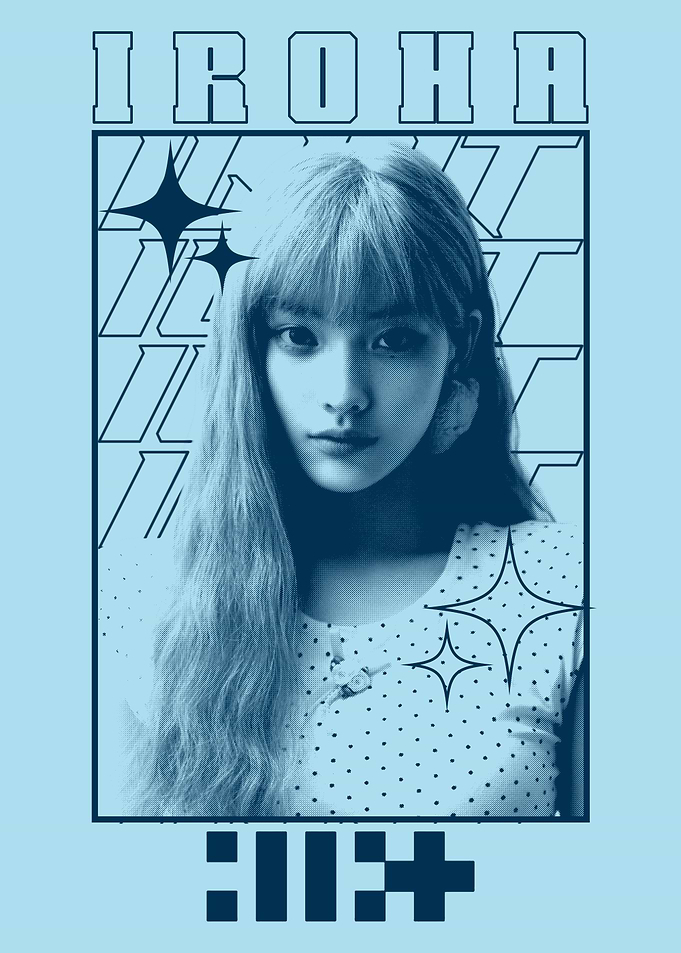 Iroha ILLIT K-pop Poster