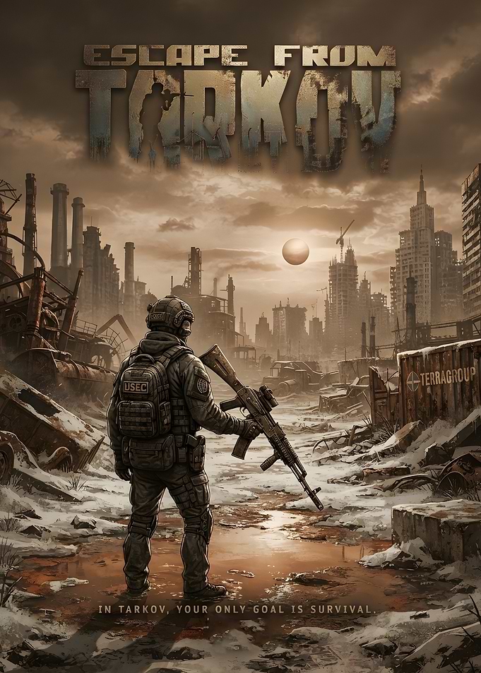 Escape From Tarkov Survival Poster