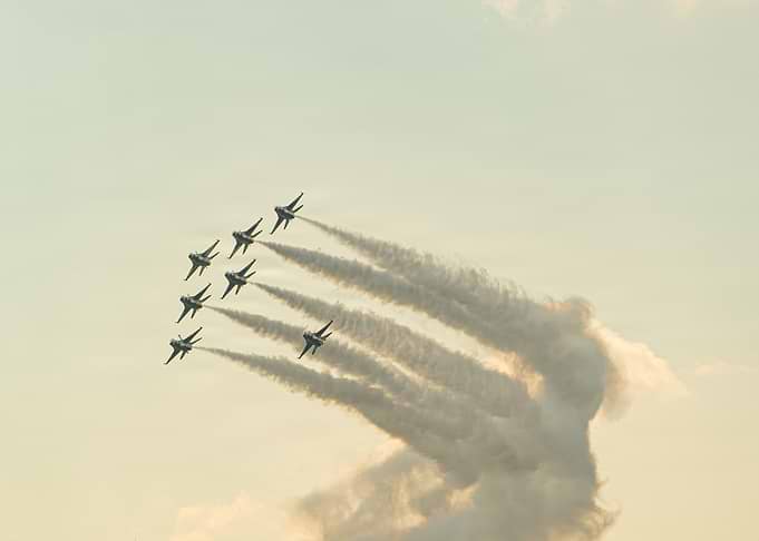 Blue Angels Jet Formation Flight