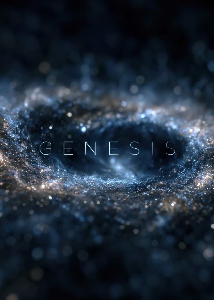 Genesis Cosmic Nebula Abstract Art