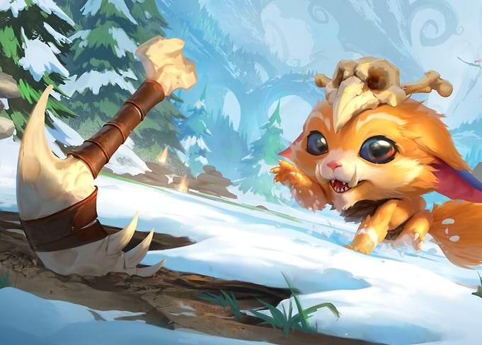 League of Legends - Gnar's Snowy Chase