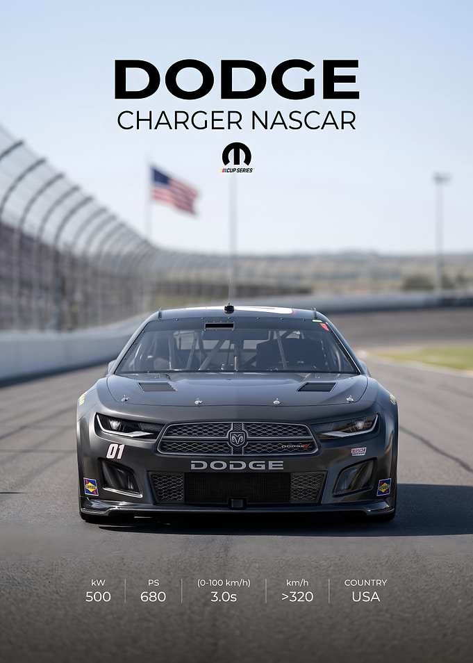 Dodge Charger NASCAR Race Car