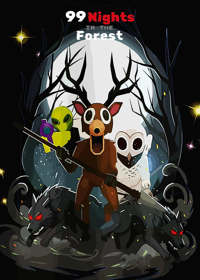 99 Nights in the Forest Poster